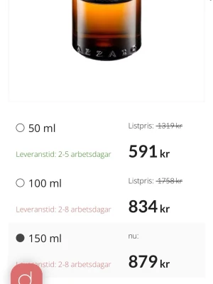 Azzaro herrparfym 150 ml - Stor flaska på 150 ml från Azzaro. Perfekt för dig som vill ha en klassisk och stilren doft i din samling. Passar dig som gillar exklusiva märken och vill sticka ut.