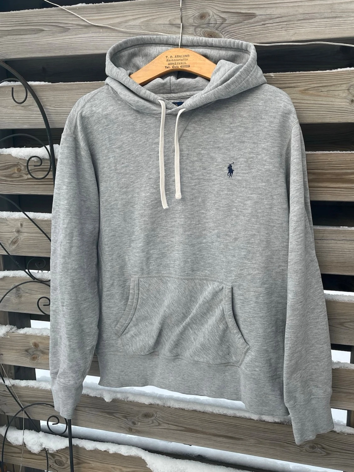 Ralph Lauren Grå Hoodie  - 3
