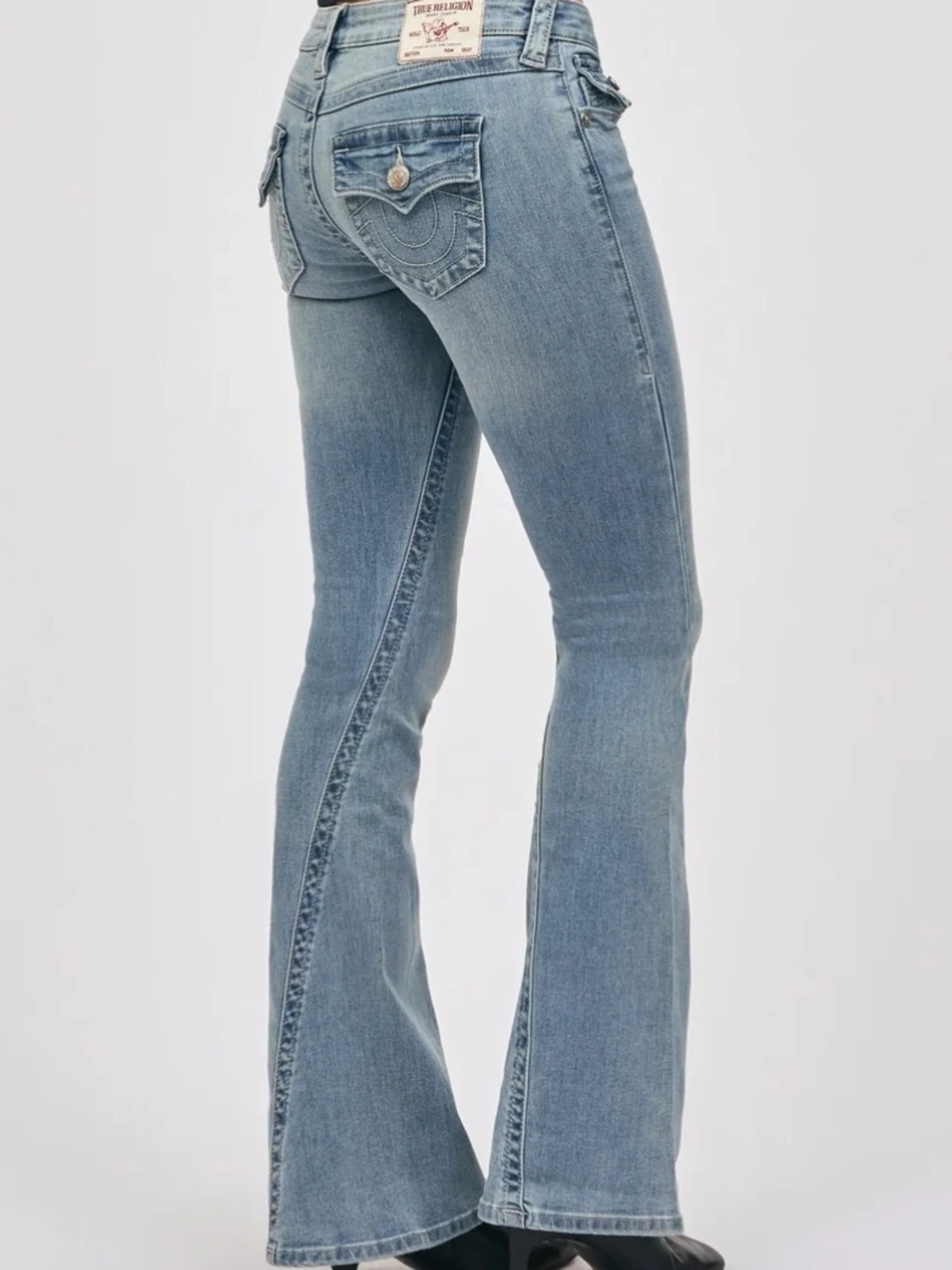  True Religion, Joey Low Rise Flare