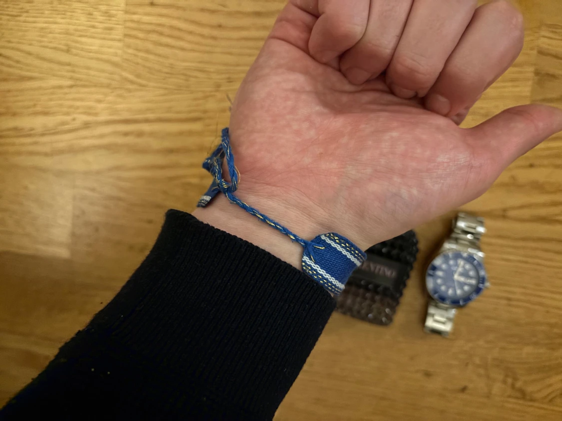 Blå Christian Dior J'Adior armband - 1