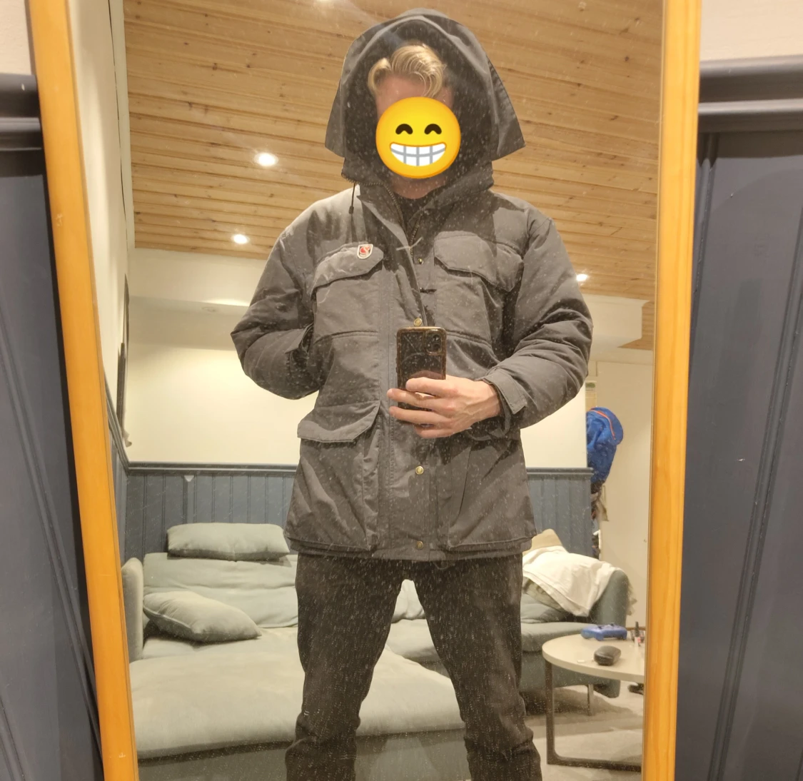 Grå parkajacka från Fjällräven - 2