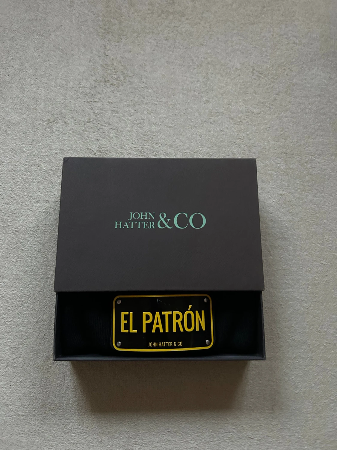 Svart mössa John Hatter & Co El Patrón