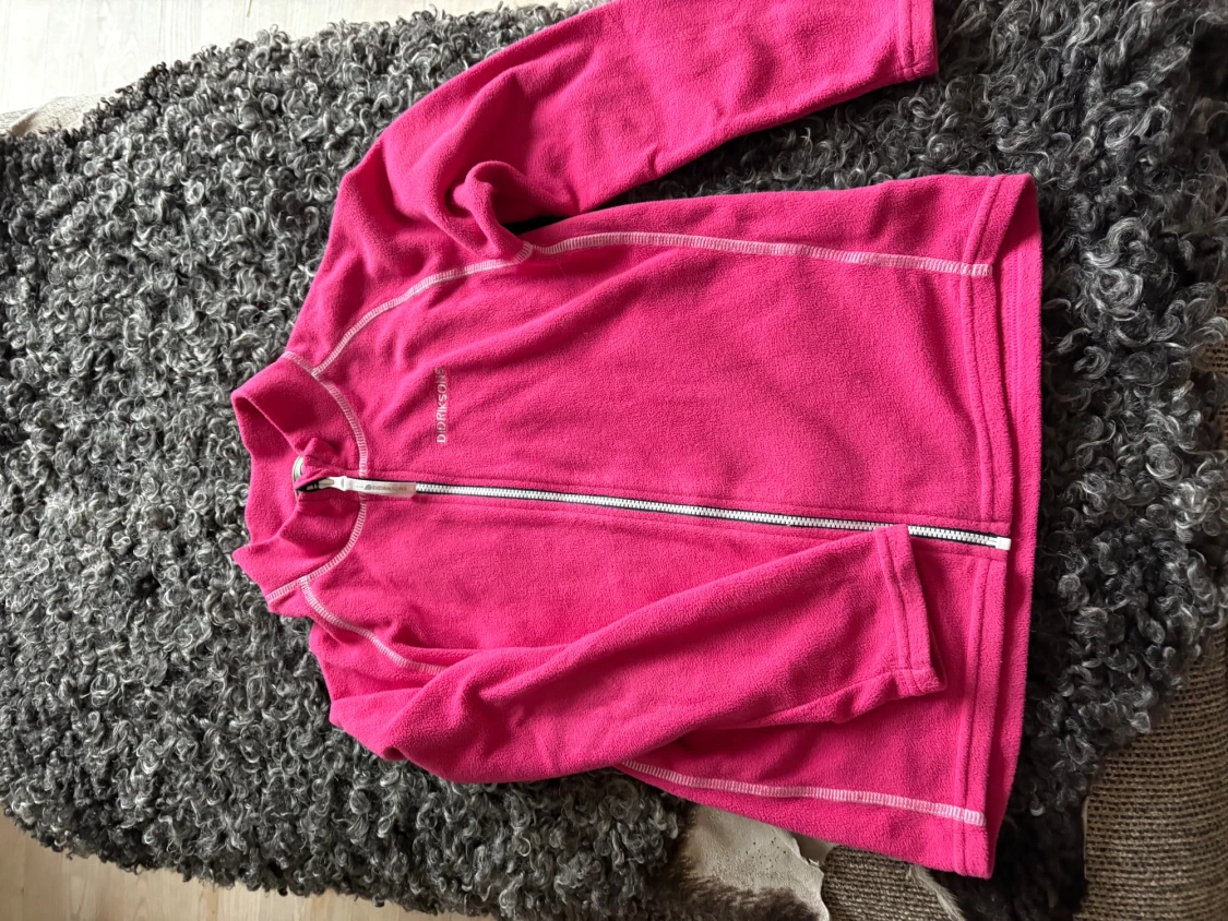 Rosa fleecejacka från Didriksons - 2