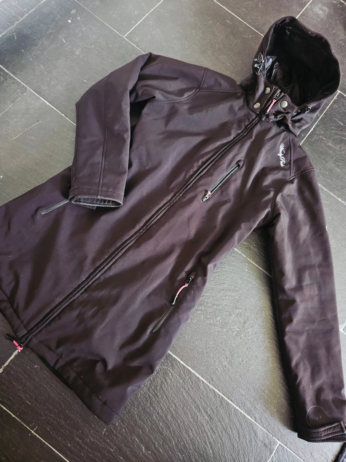 Svart vindjacka Windy Peak strl 38