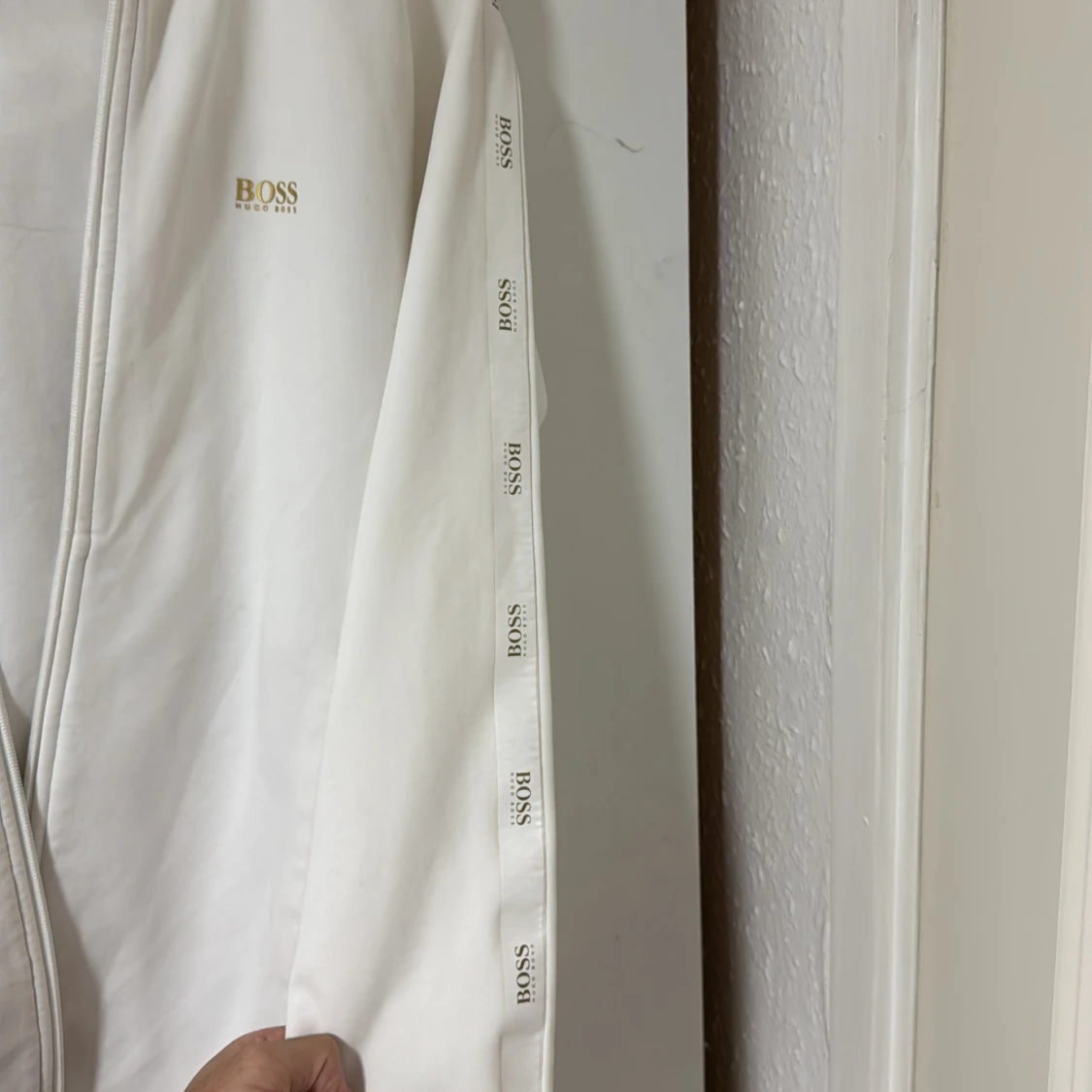 Vit zipjacka från Hugo Boss - 2