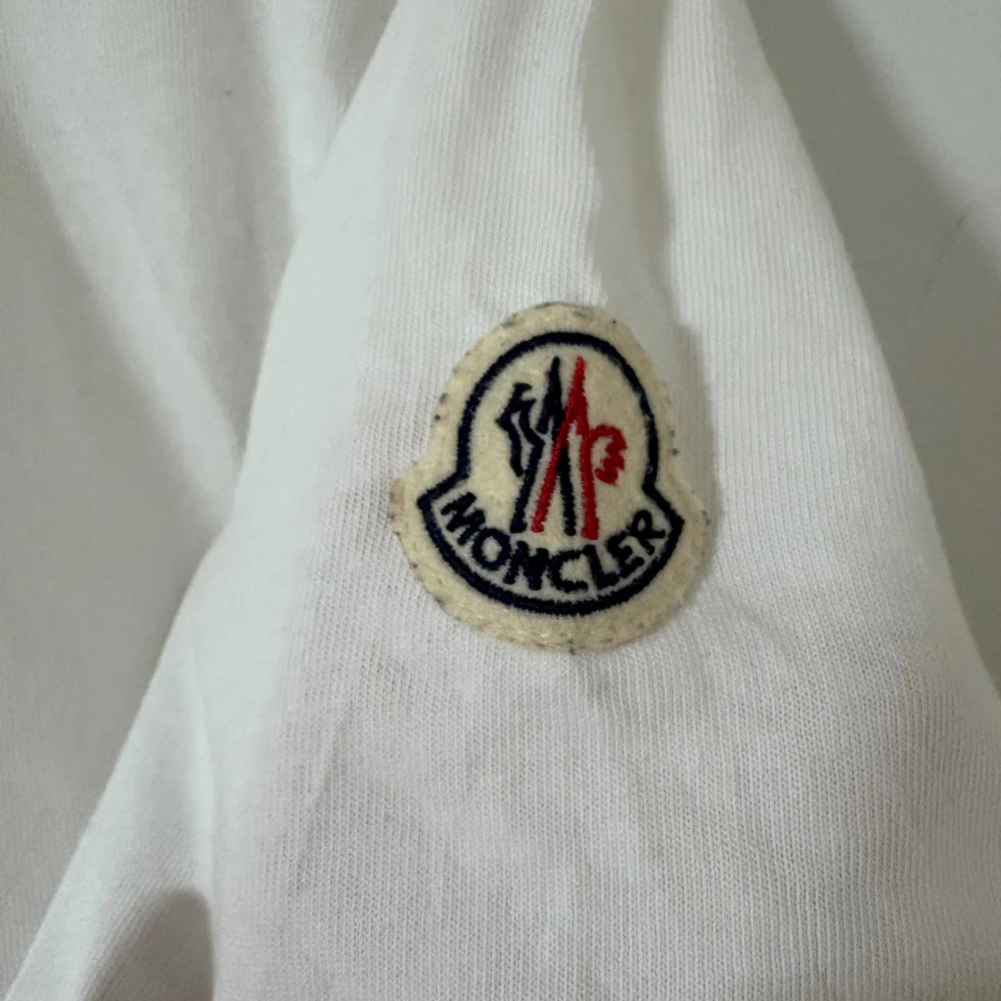 Vit Moncler t-shirt med logga - 2