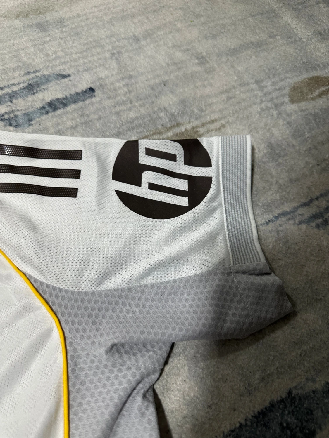 Real Madrid Adidas fotbollströja vit - 5