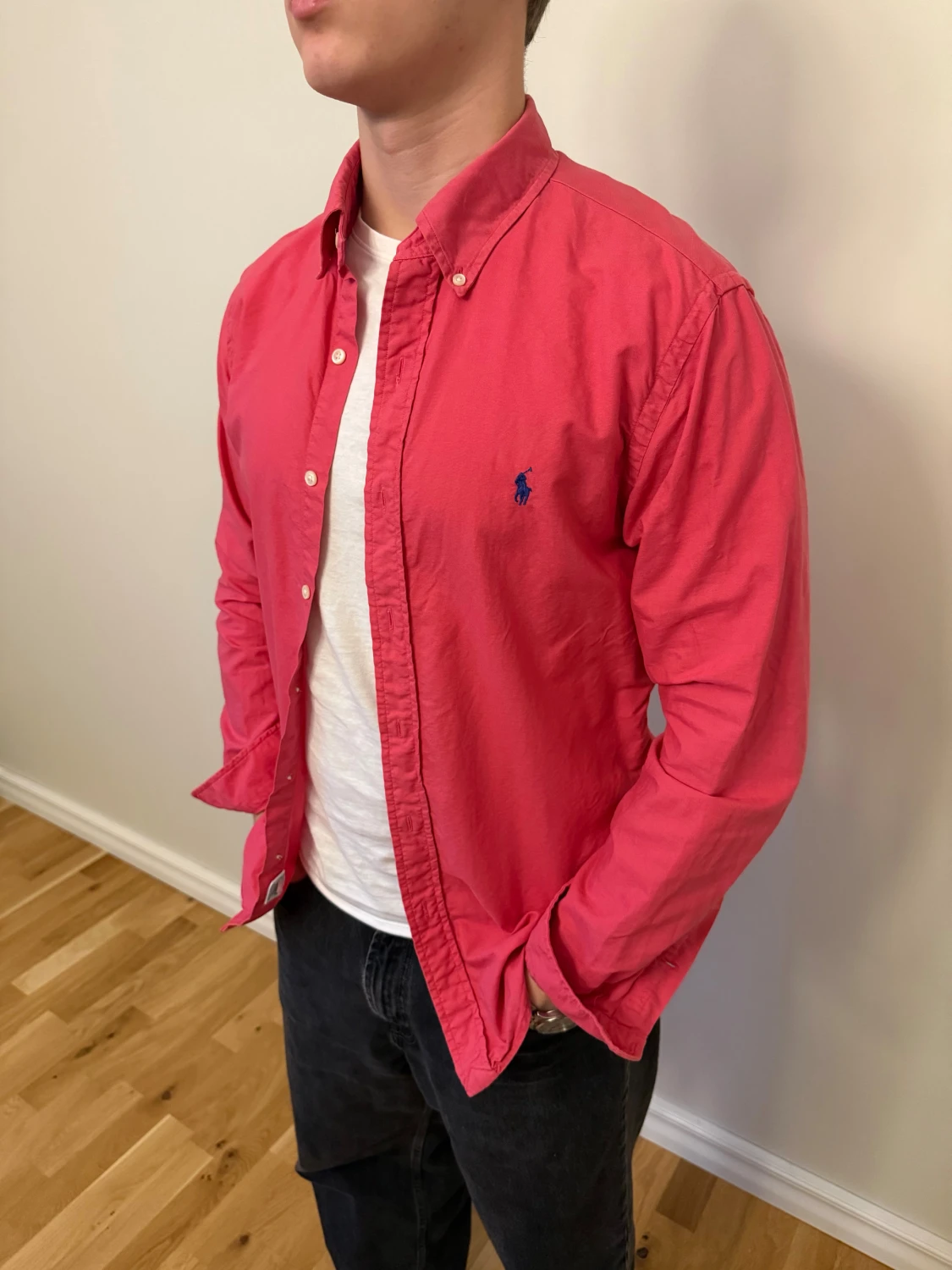 Rosa Ralph Lauren skjorta