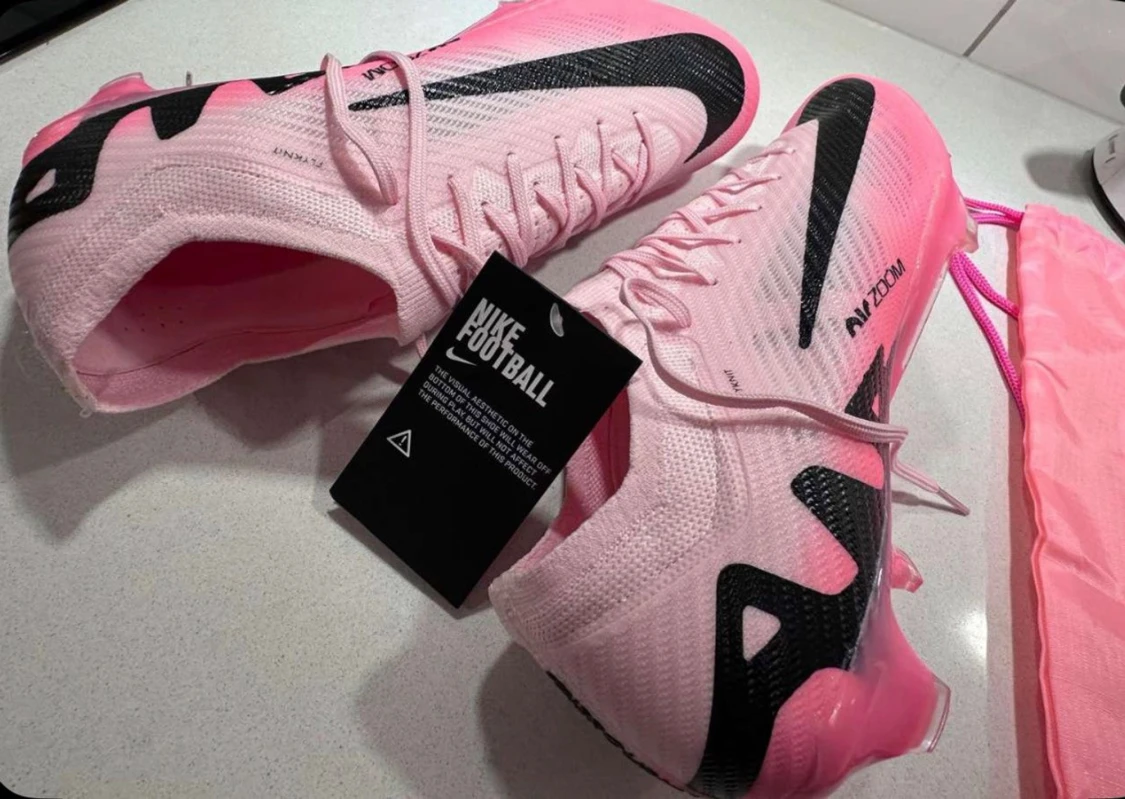 Nike Zoom Vapor 15 Elite FG rosa helt nya