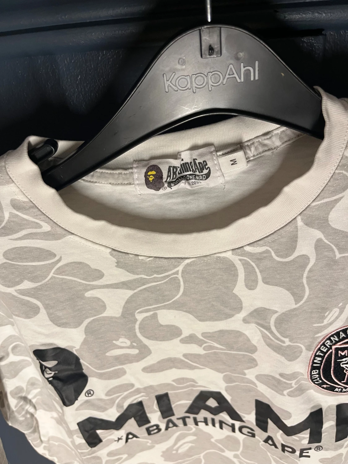 BAPE x Miami FC camo t-shirt - 1
