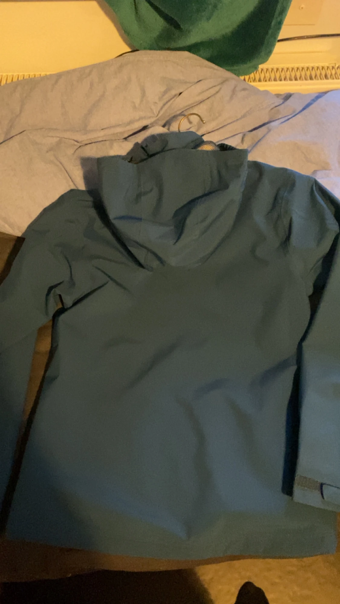 Blå grå haglöfs jacka - 1