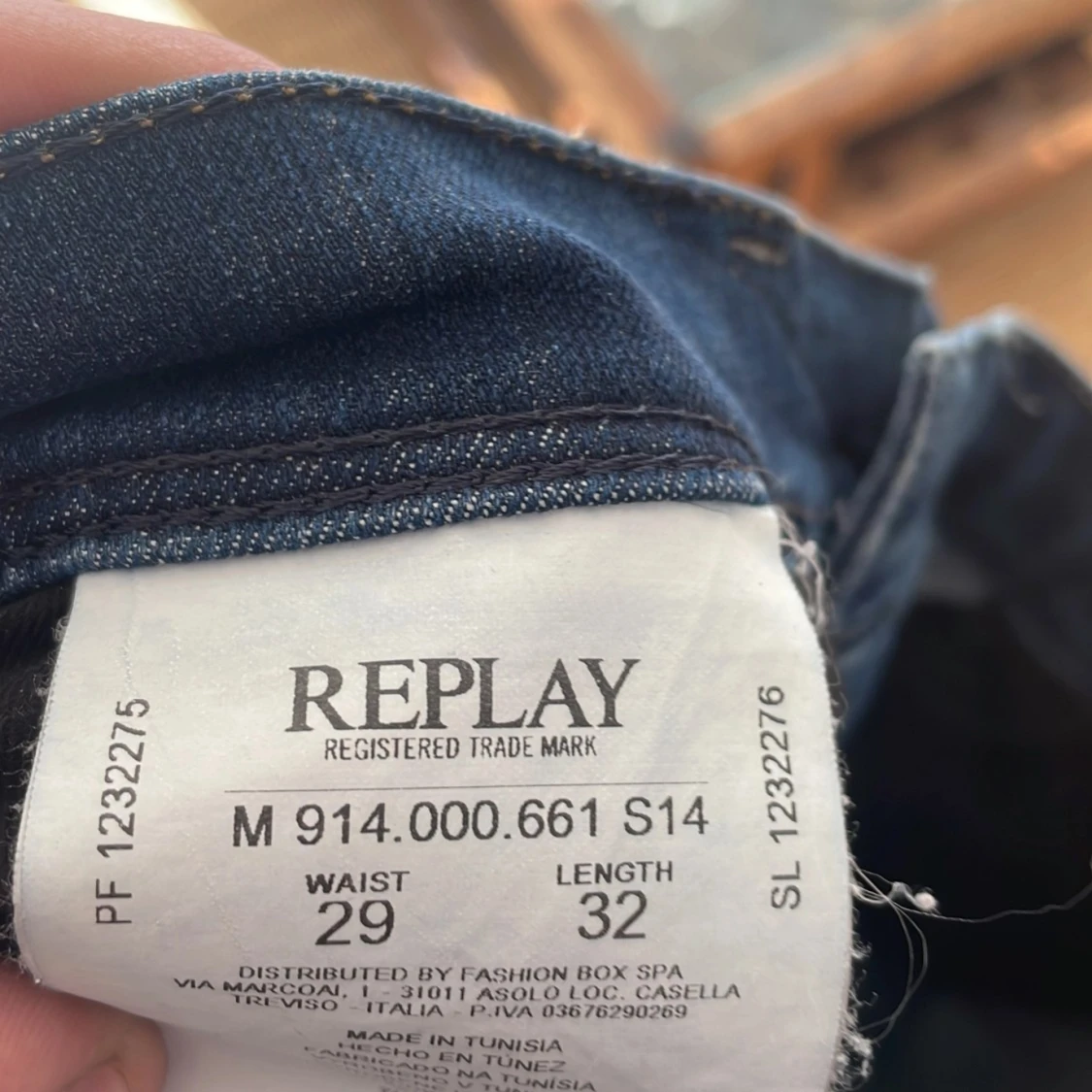 Blå jeans från Replay - 2