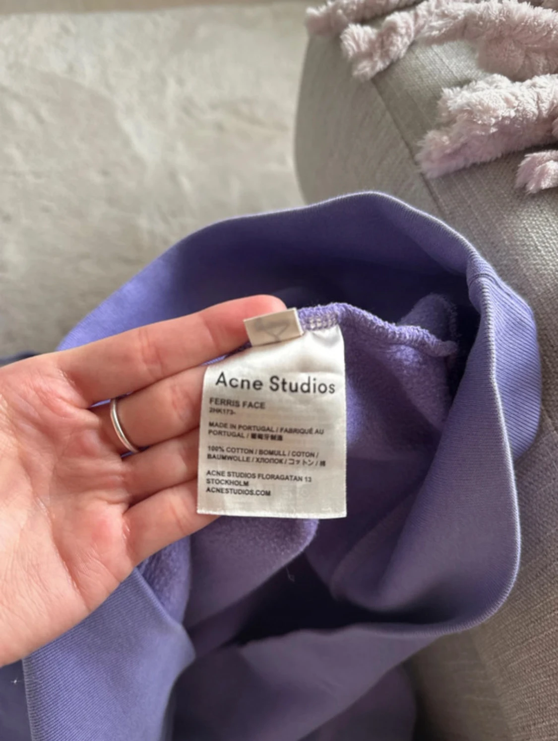 Acne Studios hoodie face logo - 4