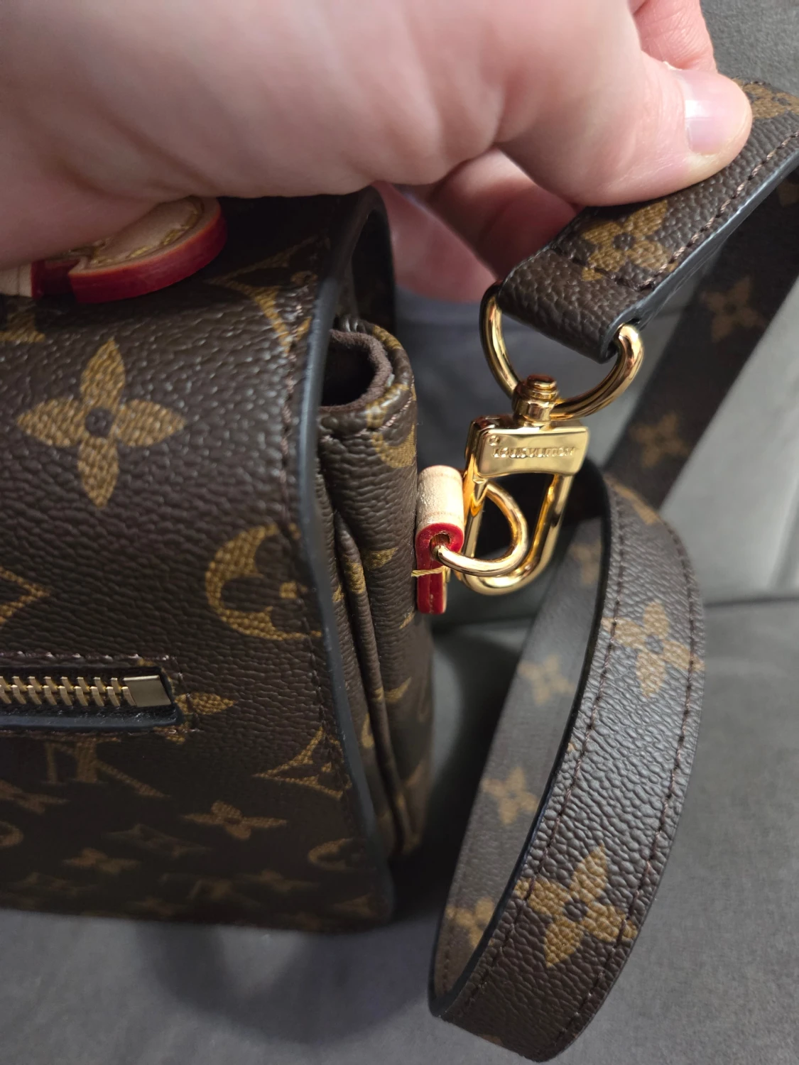 Louis Vuitton Monogram axelväska - 6