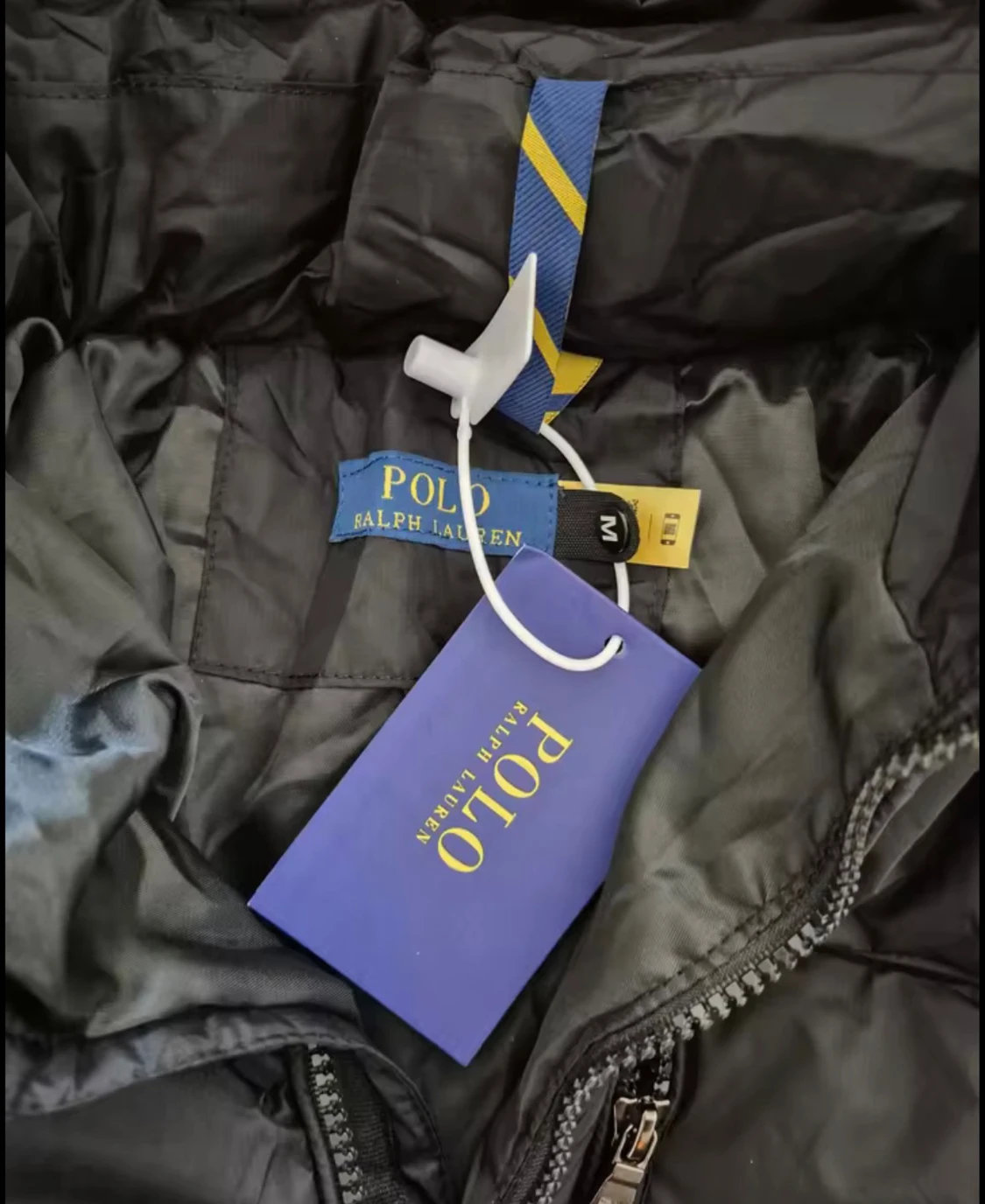 Svart pufferjacka från Polo Ralph Lauren - 1