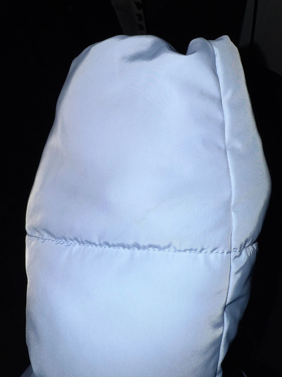 Ljusblå pufferjacka  - 2