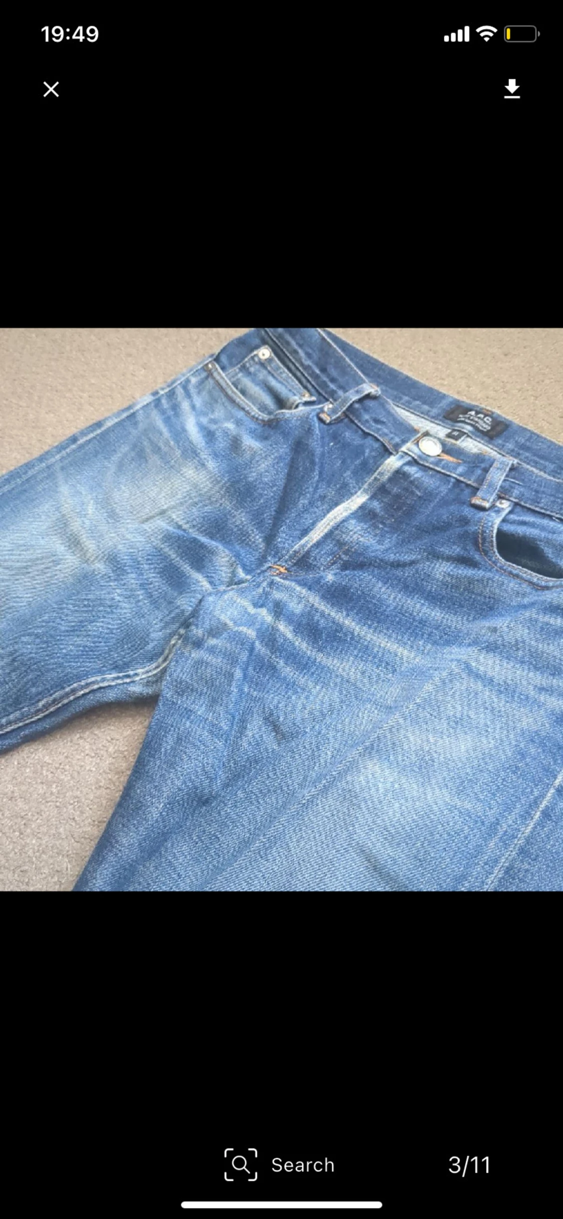 A.P.C. Petit Standard blå jeans 31 - 1