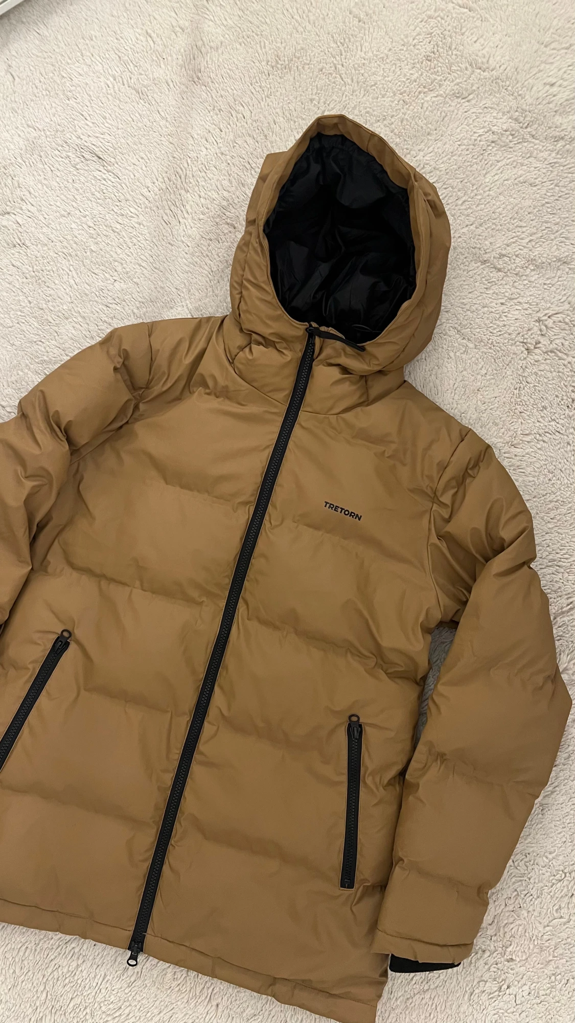 Brun vinter från Tretorn med huva - 4