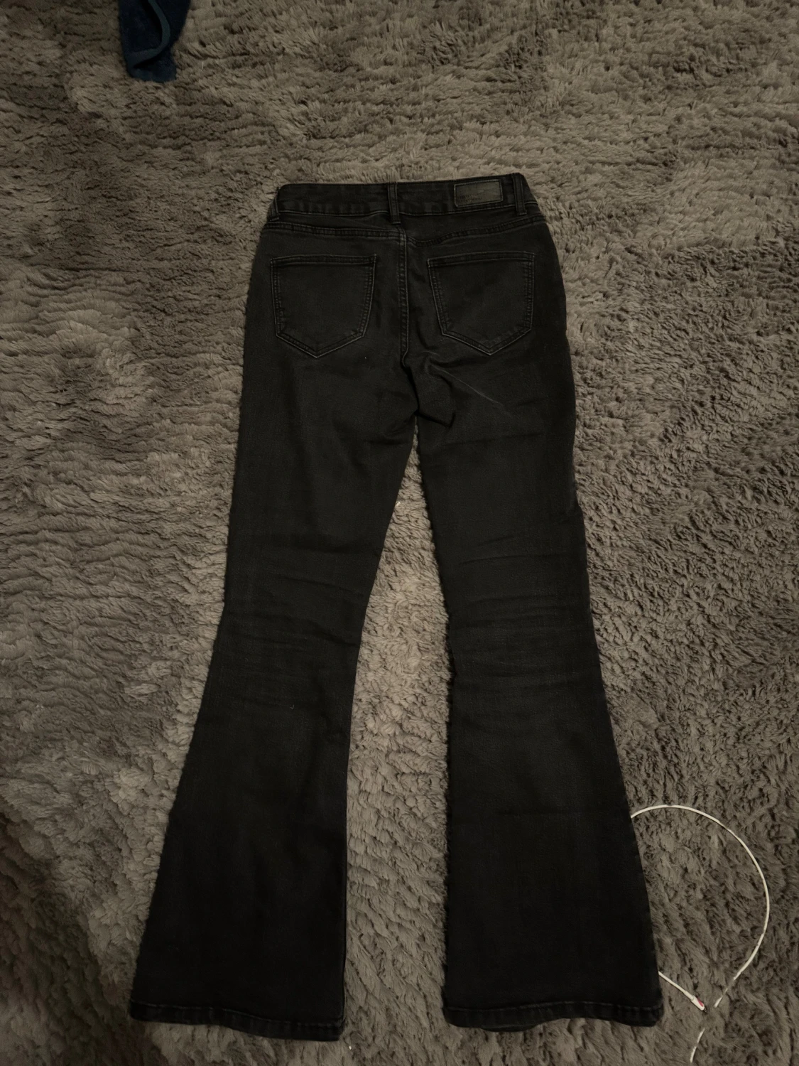Svarta Lågmidjade jeans - 4