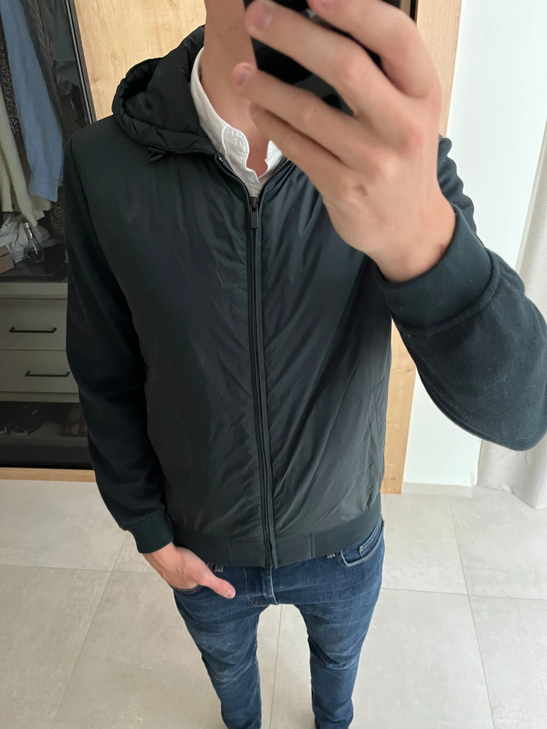 Svart jacka från Massimo Dutti