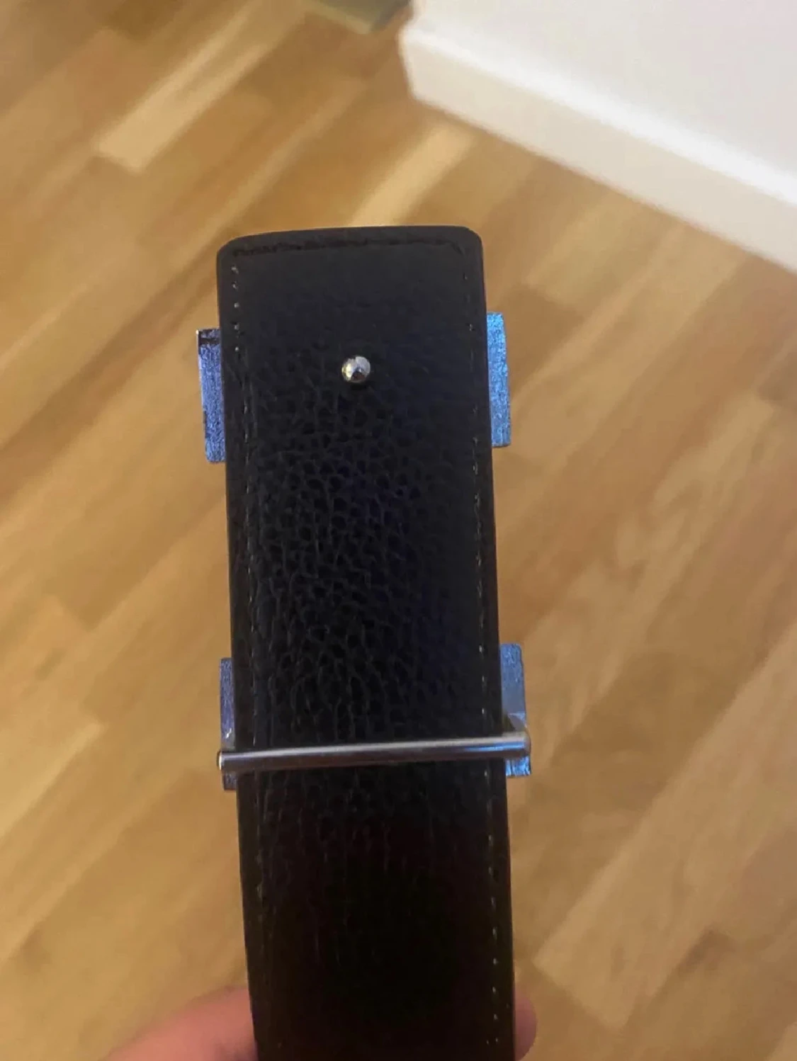 H-ermes vit bälte med h-spänne - 3