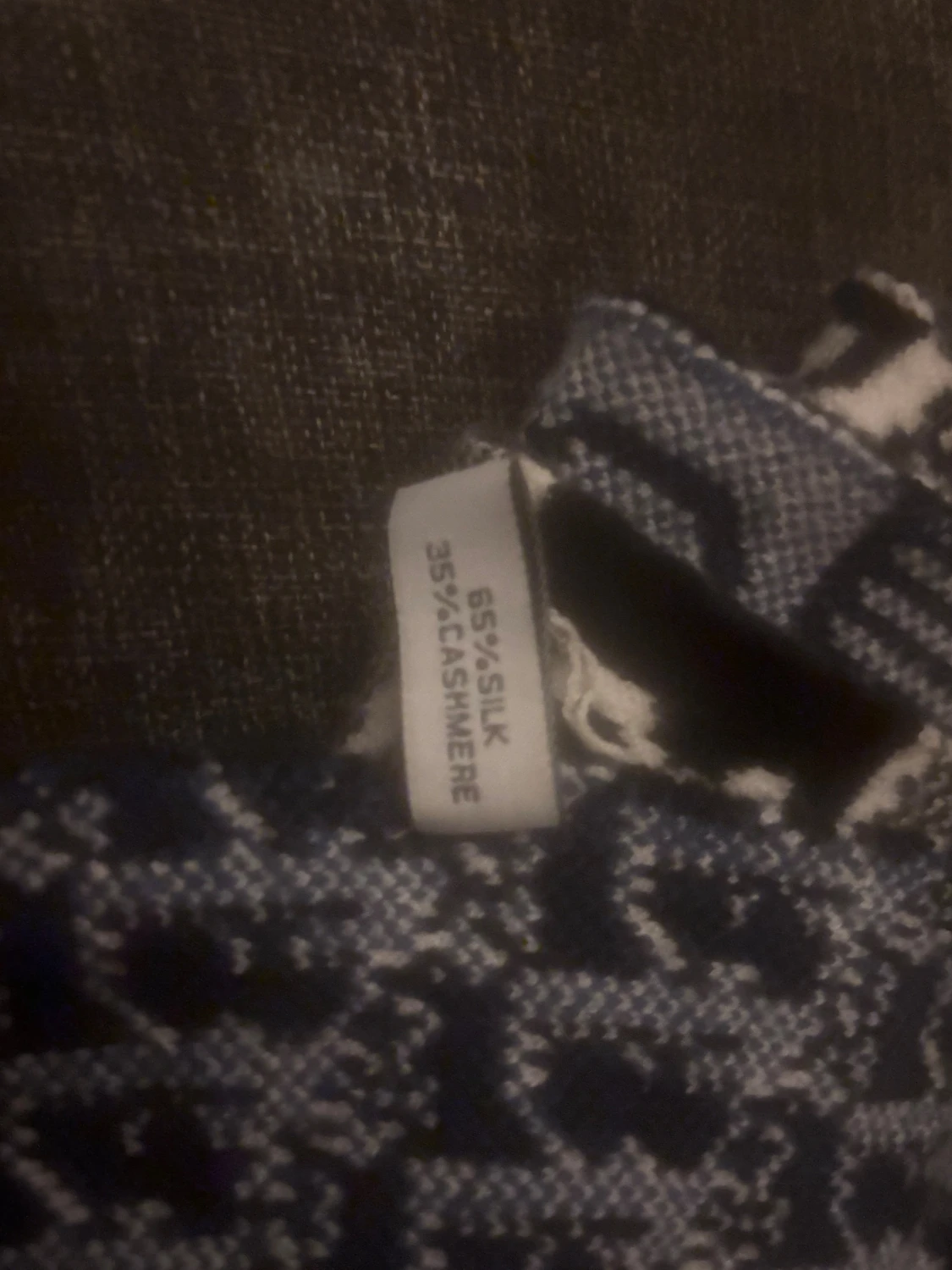 Christian Dior svartvit mönstrad väst - 2