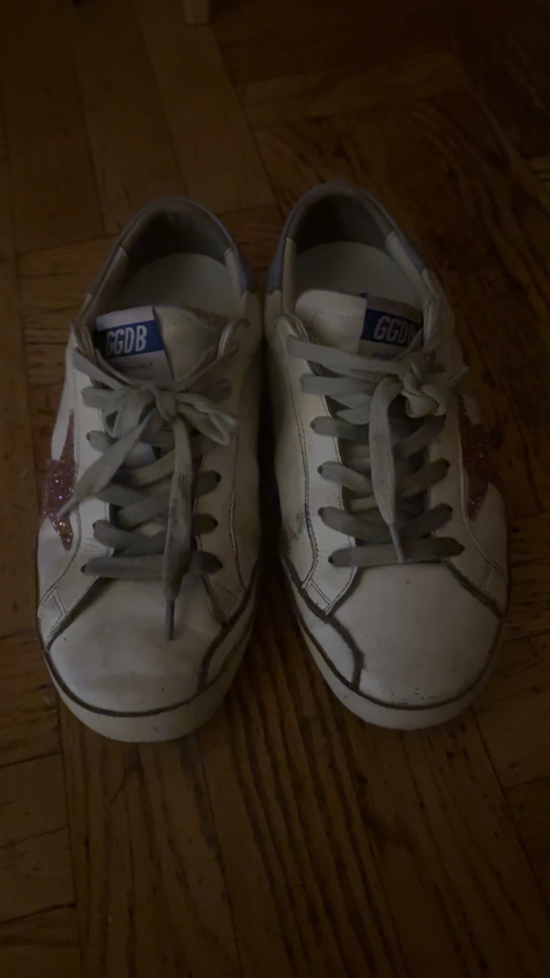 Golden Goose sneakers med glitterstjärna - 2