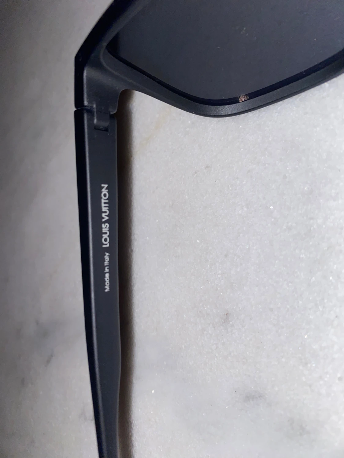 Snygga LV solglasögon med kryss svarta - 5