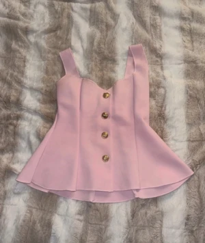 Rosa korsett- topp med kjol - Kjol och topp