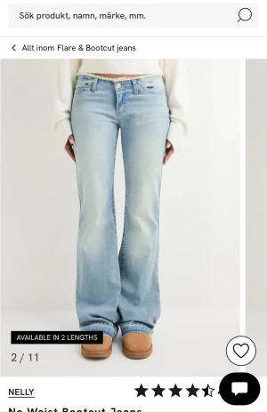 Nelly jeans - Säljer ett par helt nya nelly jeans i storlek 34! Pris lapp och allt finns kvar, Har aldrig haft på mig dom