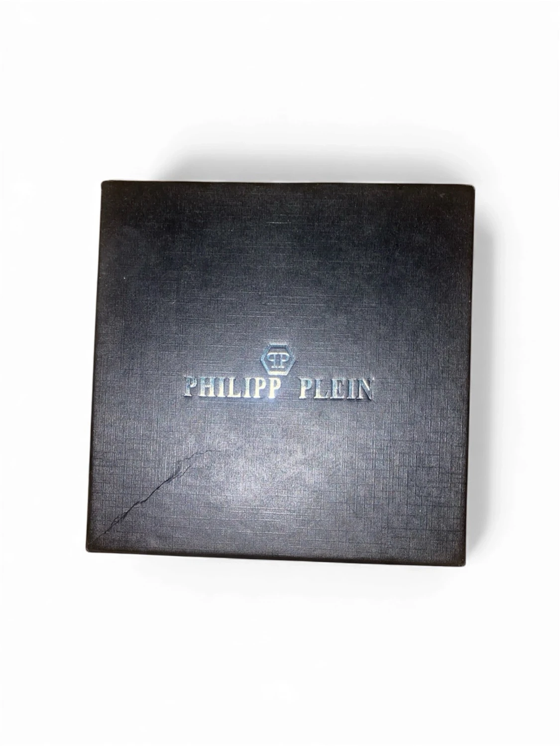 Philipp Plein svart bälte med PP-logo - 1