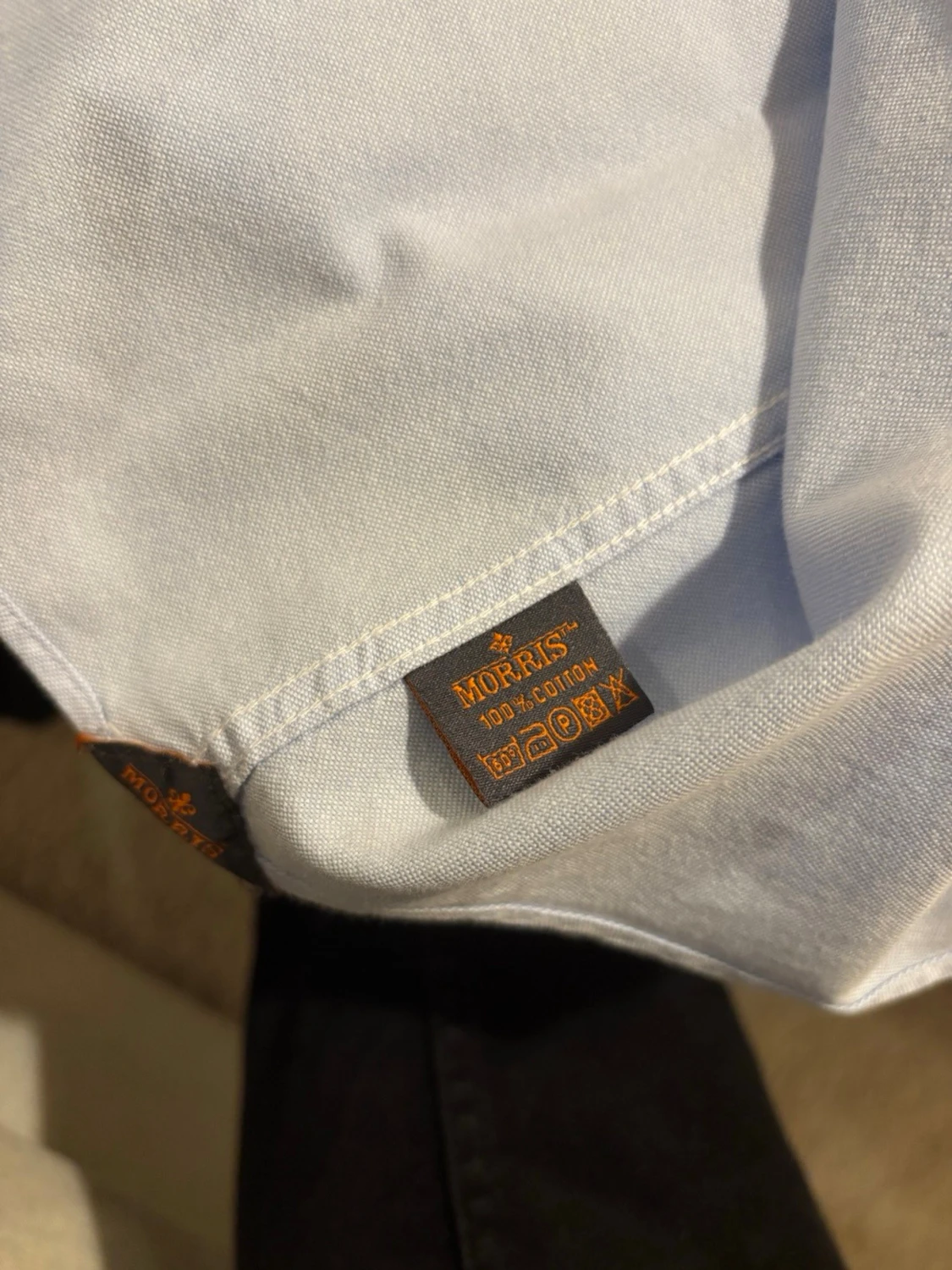 Ljusblå skjorta från Morris - 5