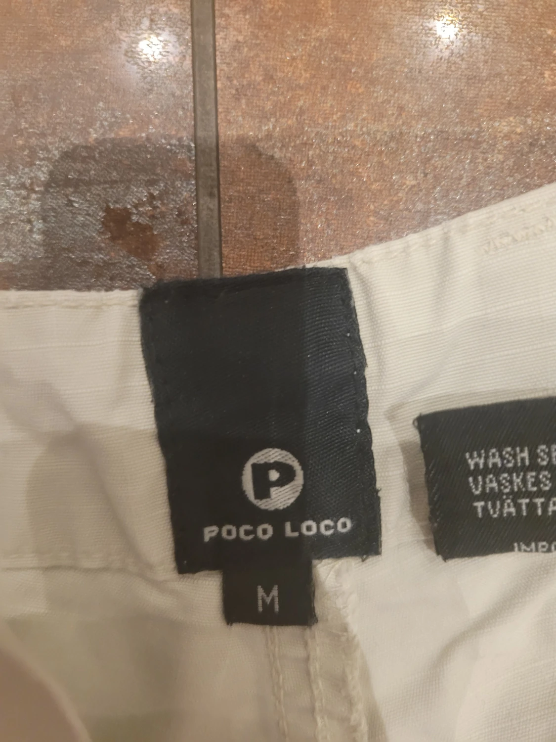 Vita cargopants från Poco Loco M - 2
