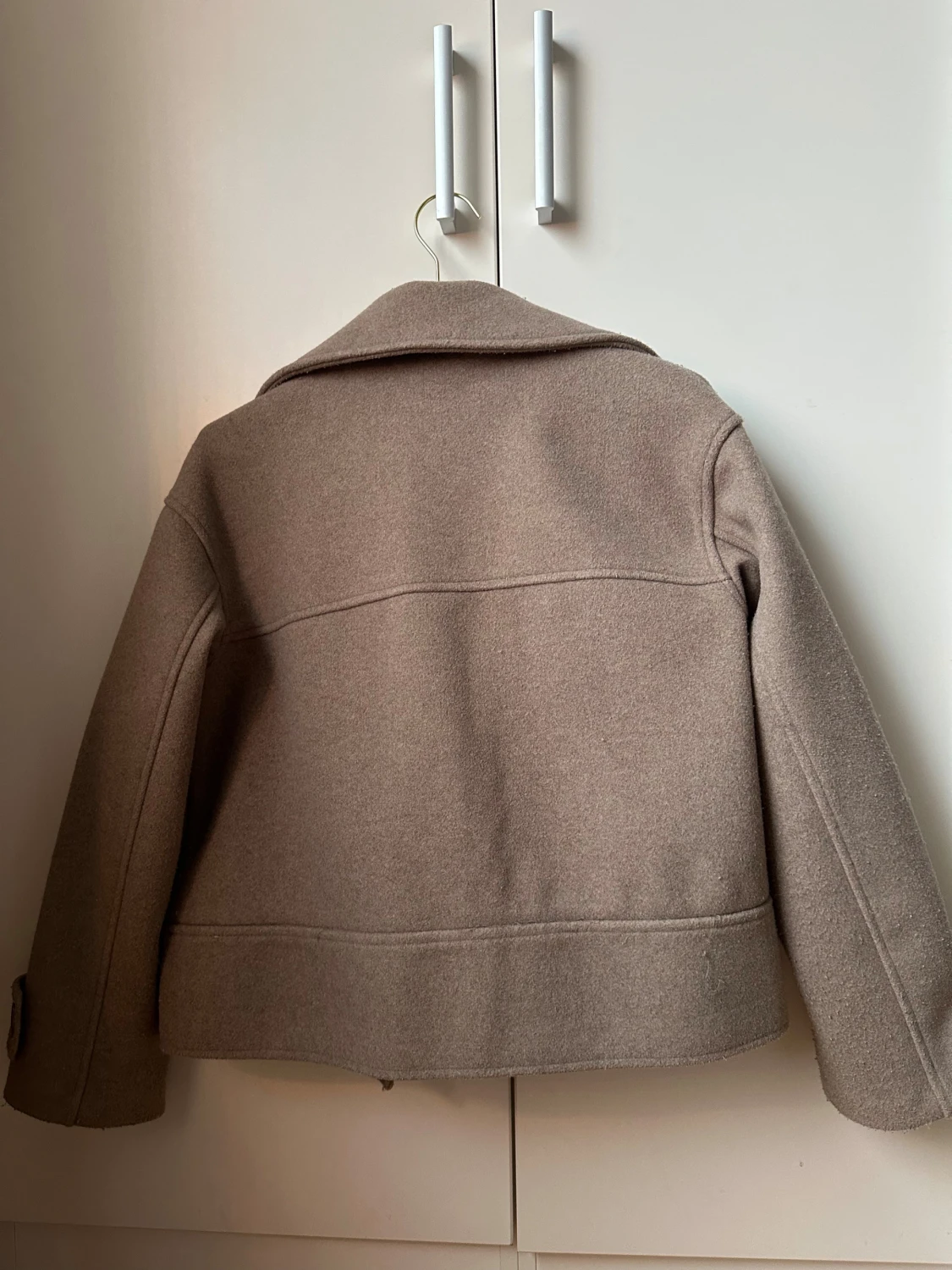 Beige ulljacka från Kappahl XS - 1