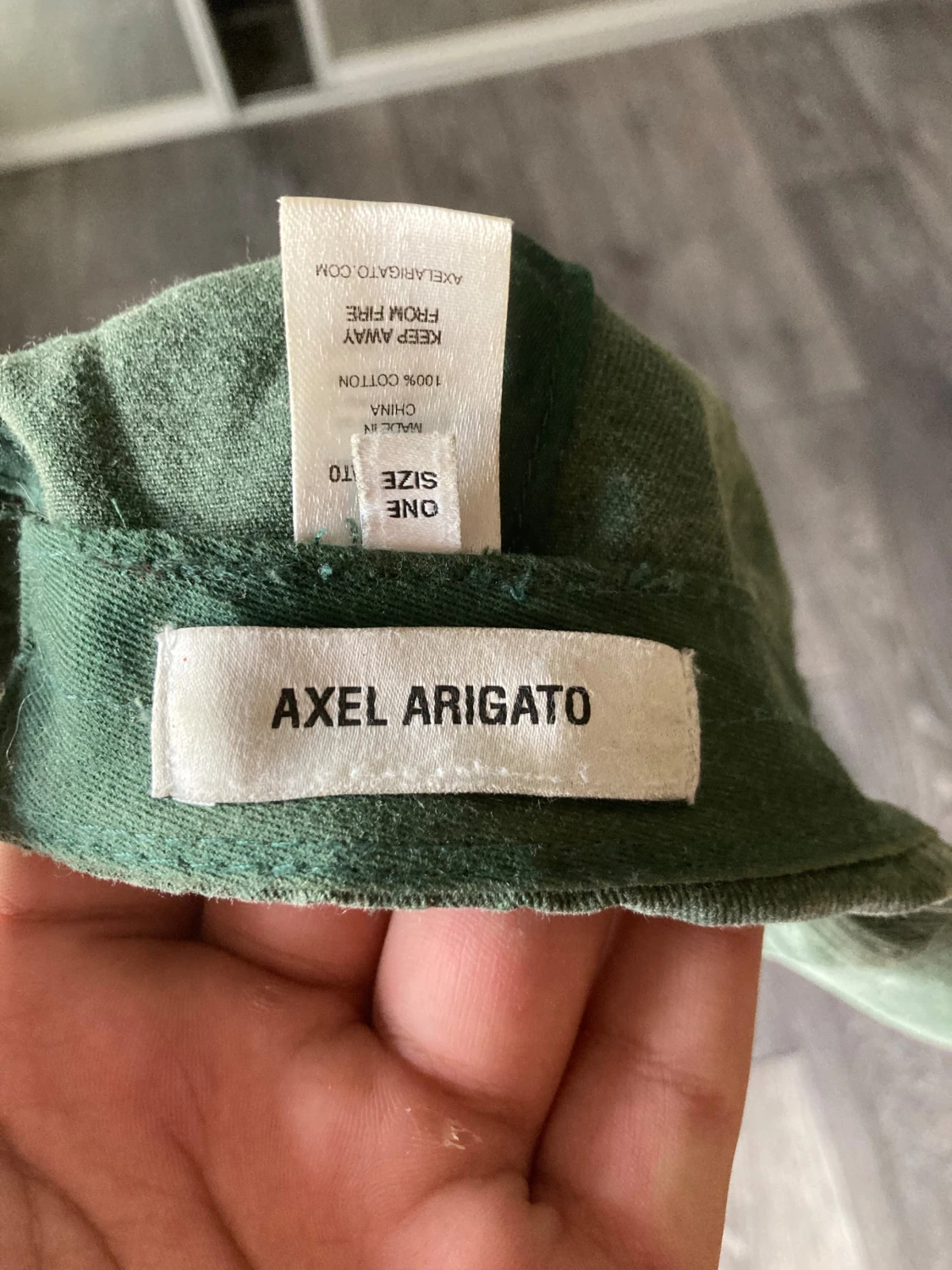 Grön keps från Axel Arigato - 1