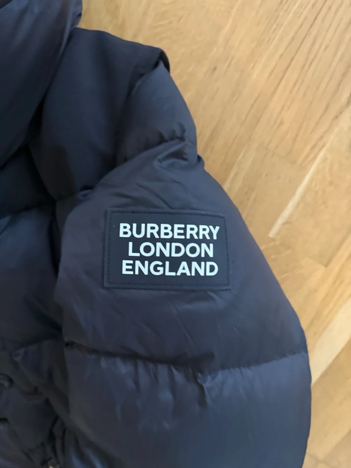 Svart burberry jacka - 1