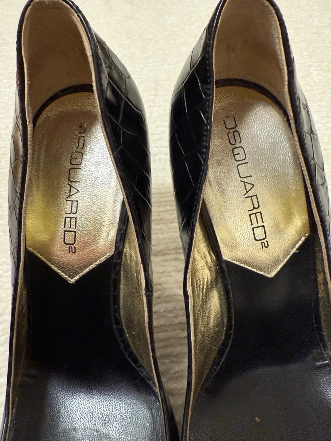 Svarta pumps från DSQUARED2 med klack - 4