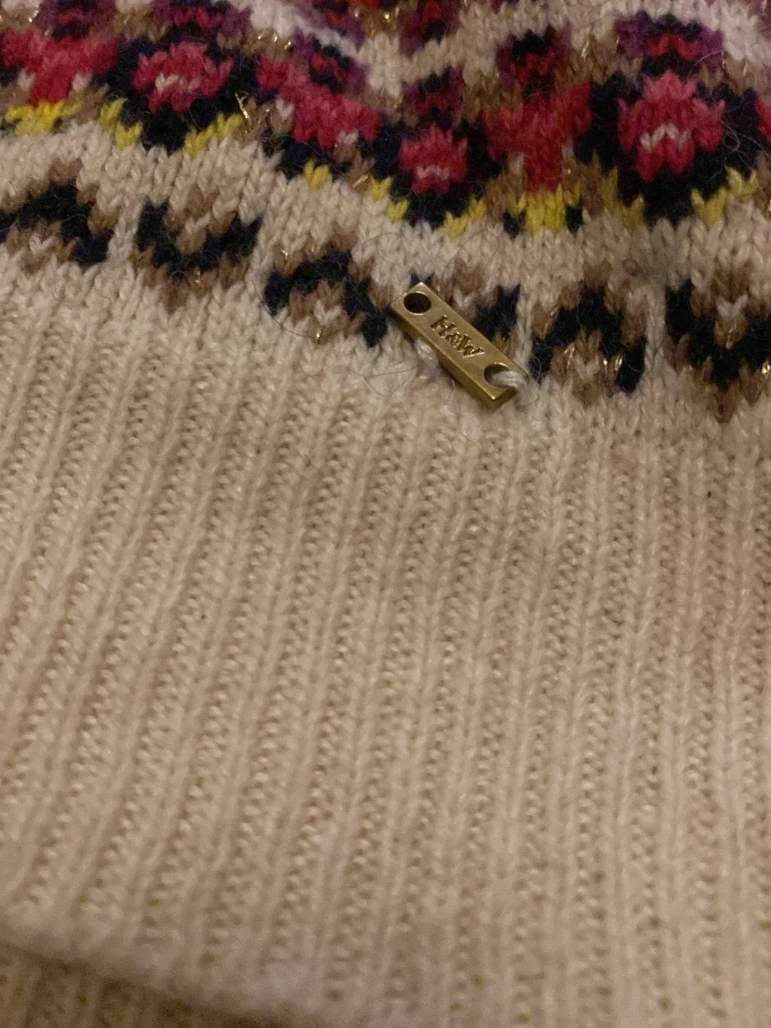 Söt stickad mäster tröja - 3