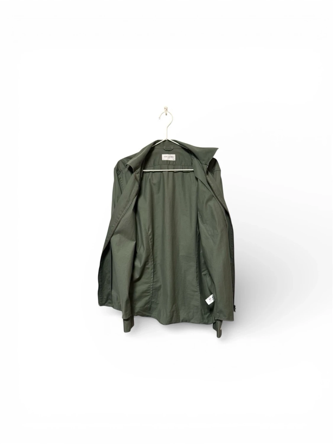 Grön skjorta med dragkedja John Henric - 1