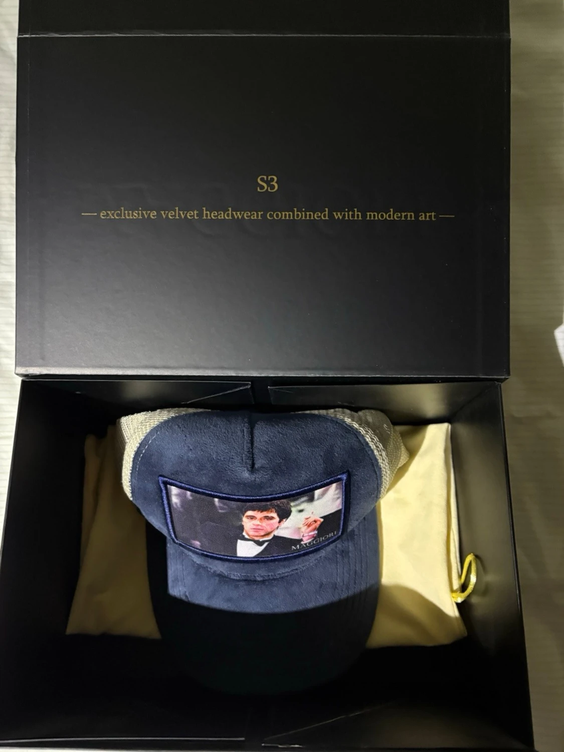 Blå och beige keps från Maggiore - 4