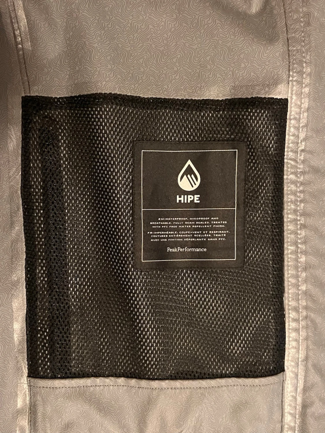 Svart vindjacka Peak Performance S - 3