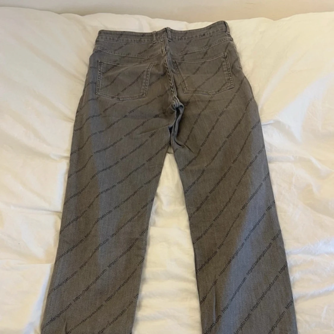 Axel Arigato https print grå jeans - 2