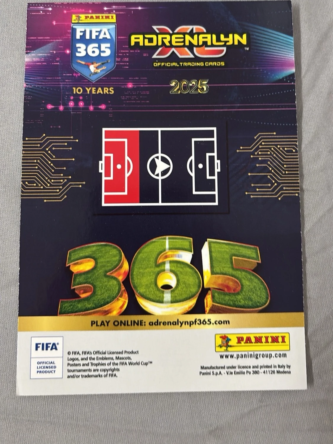 Panini FIFA 365 Limited Edition kort - 1