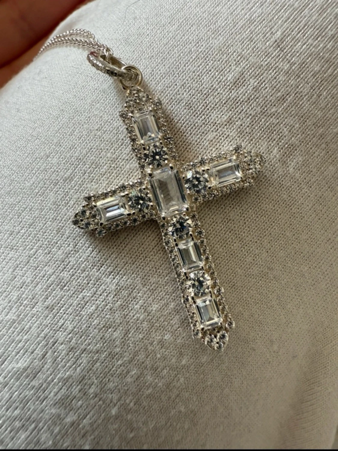 Thomas Sabo korshalsband i silver - 1