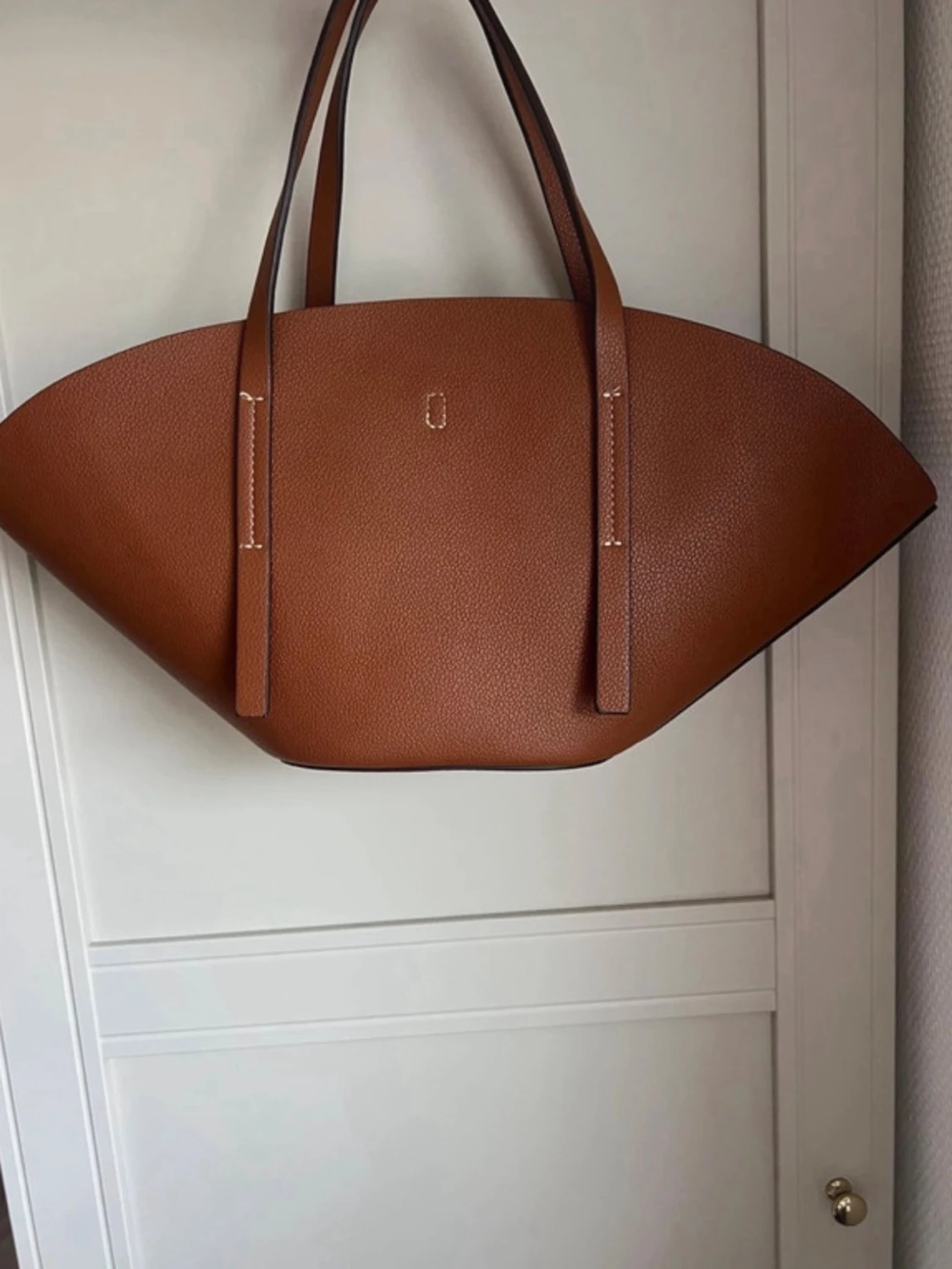 Tote väska brun Gina tricot 