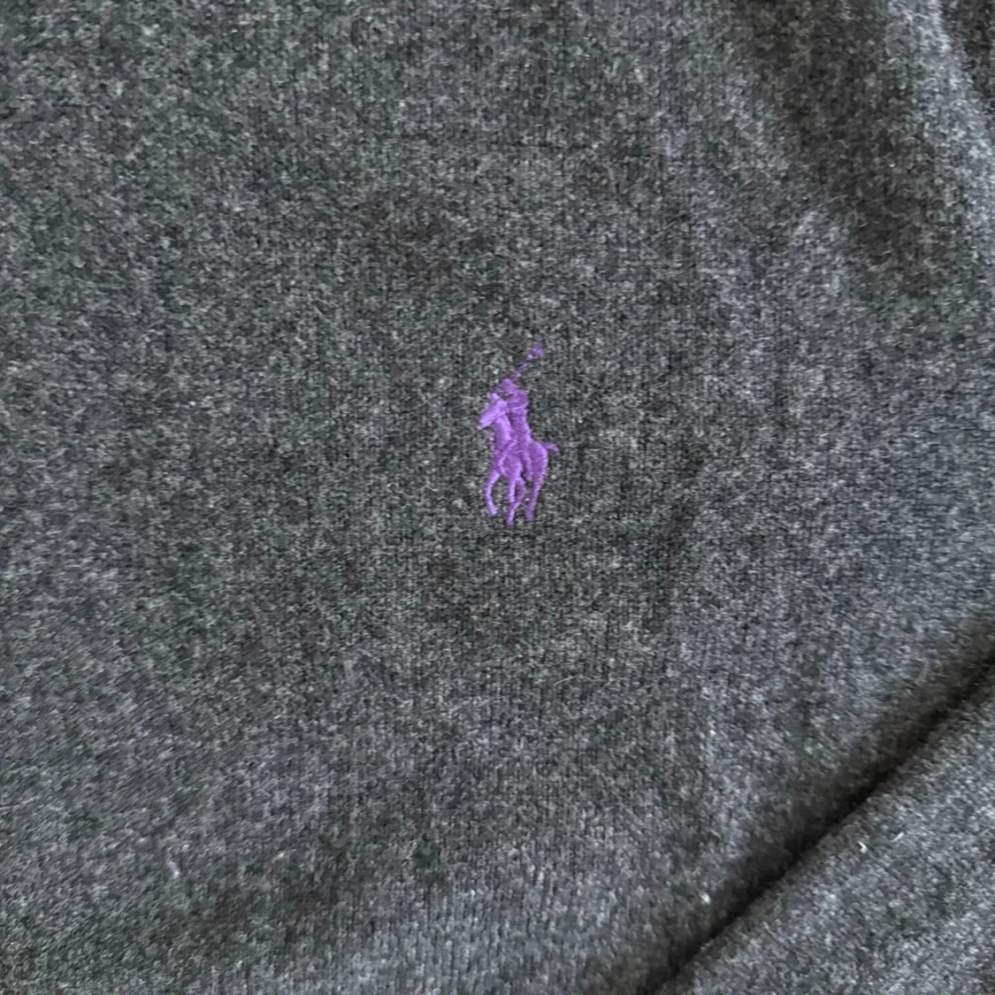 Ralph Lauren Mörkgrå ulltröja  - 3