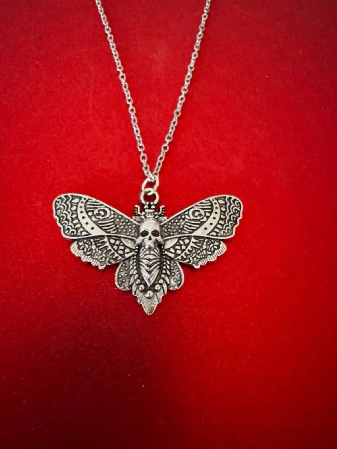 Halsband fjärildöskalle