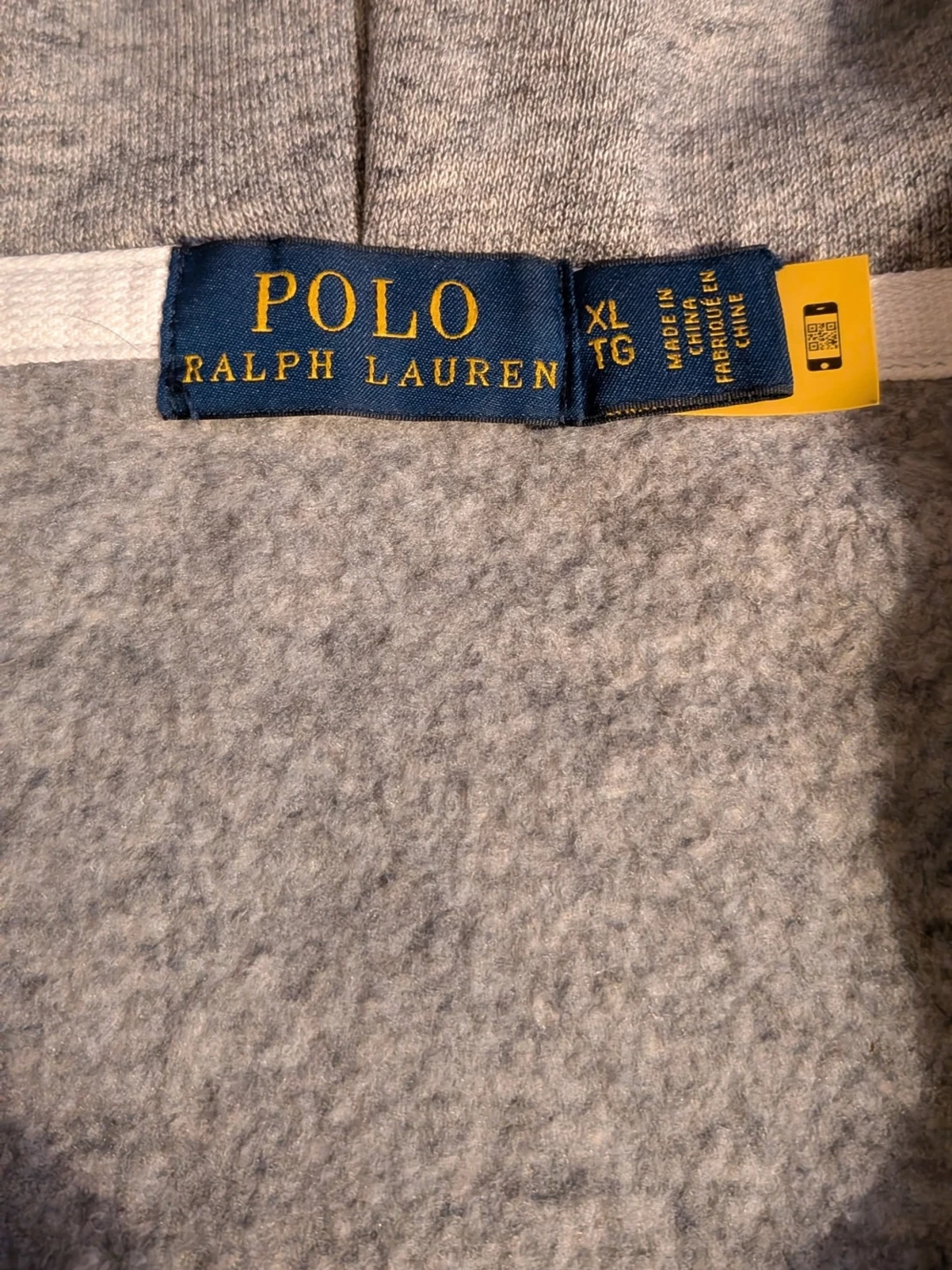 Grå zip hoodie från Polo Ralph Lauren - 3