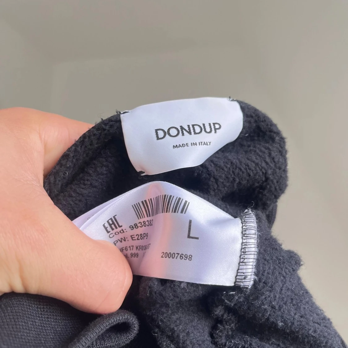 Dondup sweatshirt svart L - 2