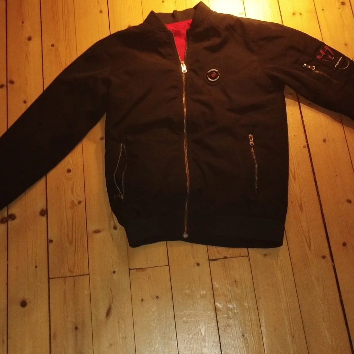 Svart bomberjacka Stüssy Supinkz NY